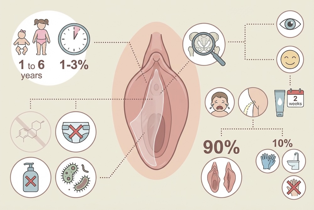 sinechie piccole labbra